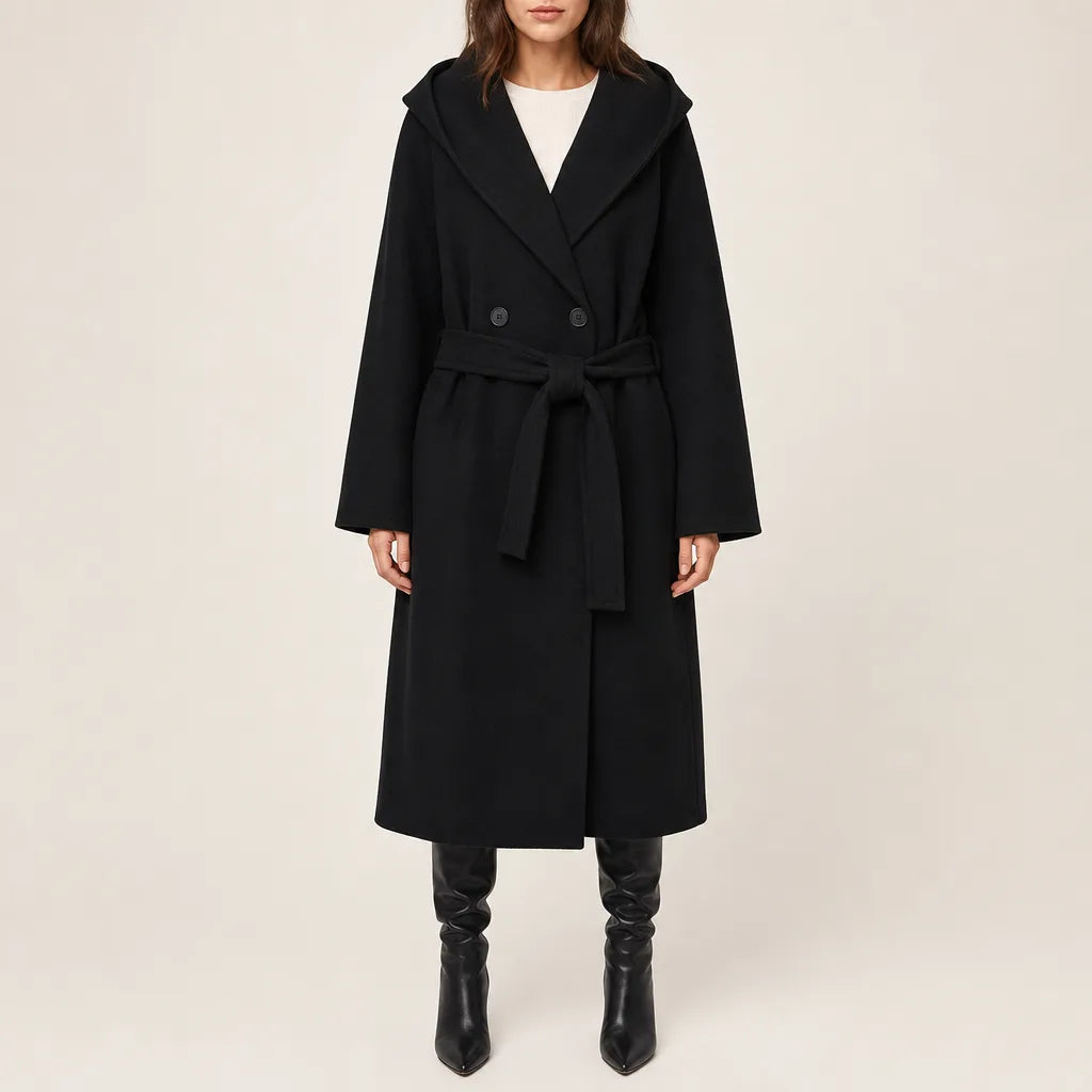 Women's Black Rosanna | Women's Short Cropped Trench Coat