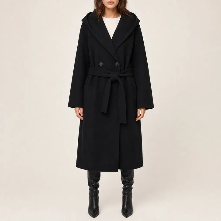 Women's Black Rosanna | Women's Short Cropped Trench Coat