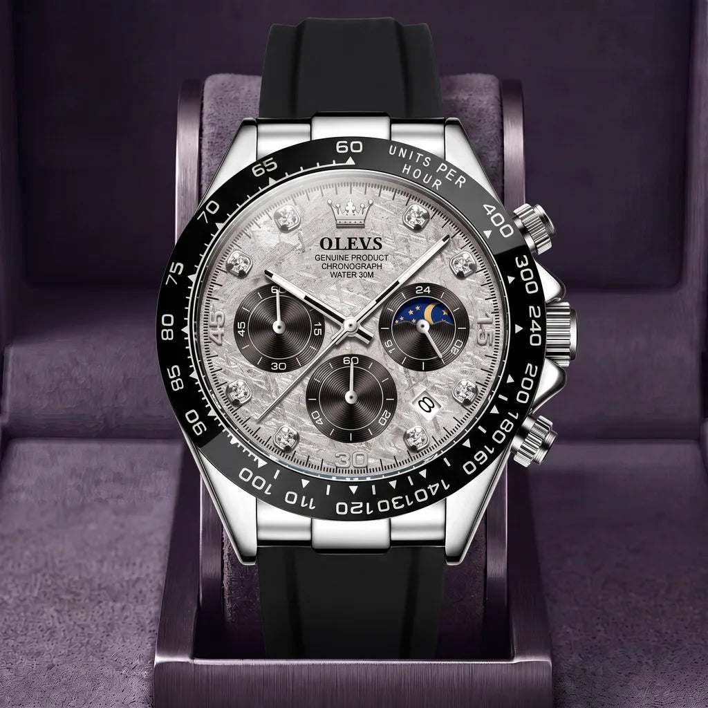 Rosenthal | Chronograph Watch - Color:Black/Gray