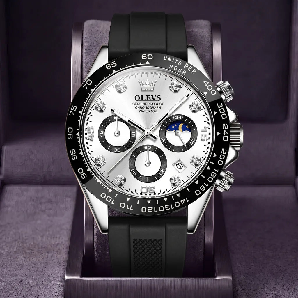 Rosenthal | Chronograph Watch - Color:Black/White