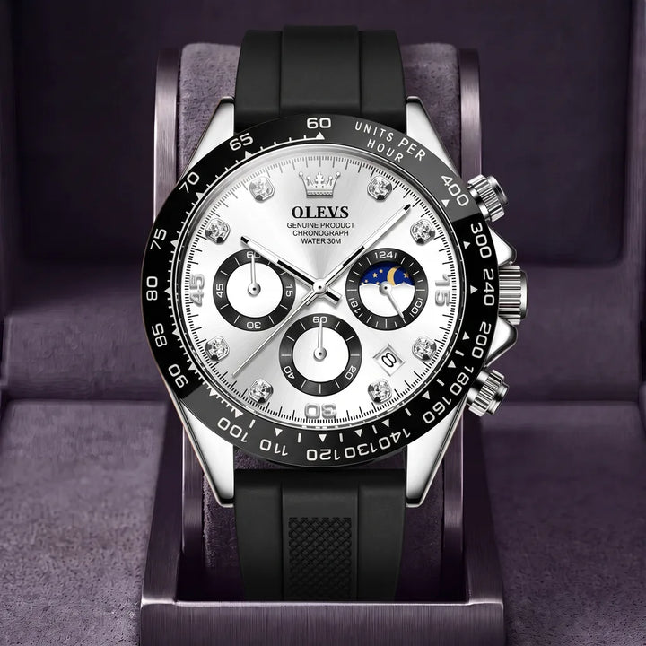 Rosenthal | Chronograph Watch - Color:Black/White