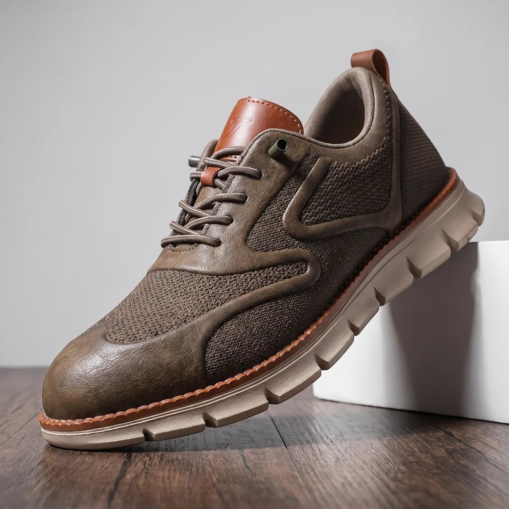 Men's Antique Bronze Guthrie Breathable Knit Sneakers