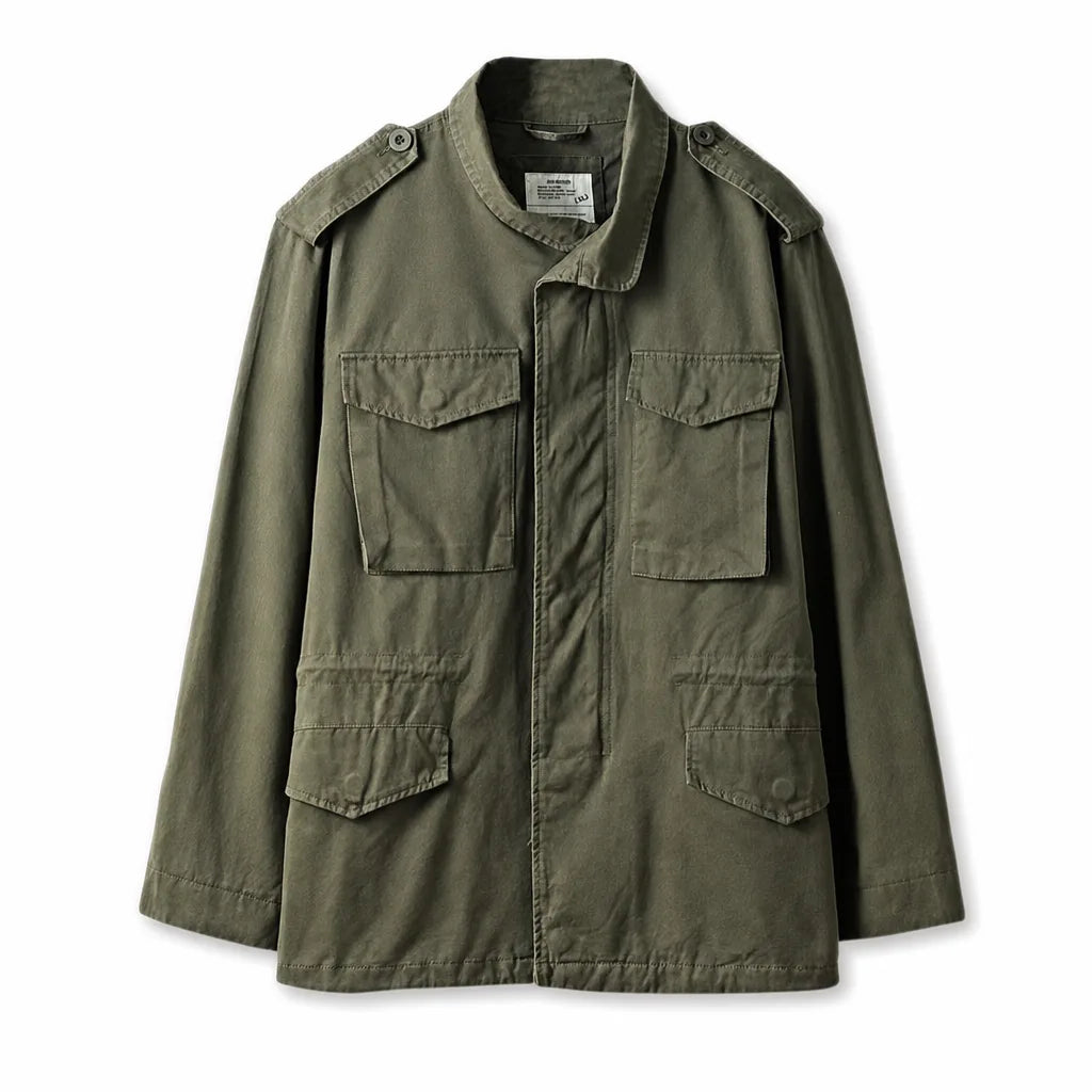 Rutherford | Men's Fall Oversized Utility Jacket - Color:Green;Size:XS
