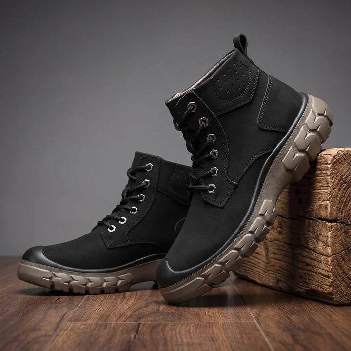 Rutherford Trail Boots - Color:Black;Size:39