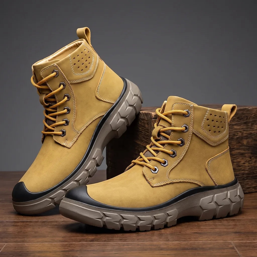 Rutherford Trail Boots - Color:Brown;Size:39