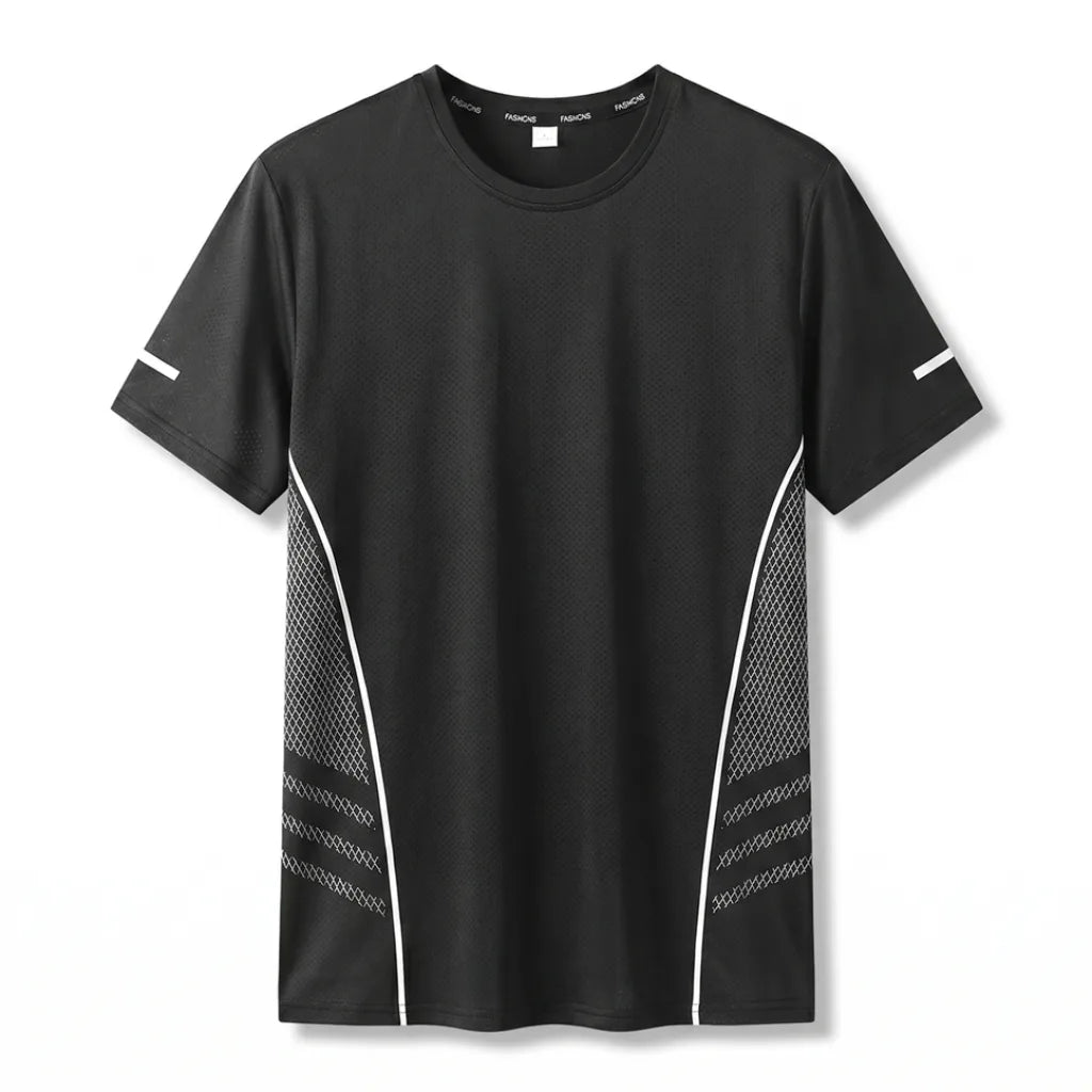 Ryan Quick-Dry T-Shirt - Color:Black ;Size:S