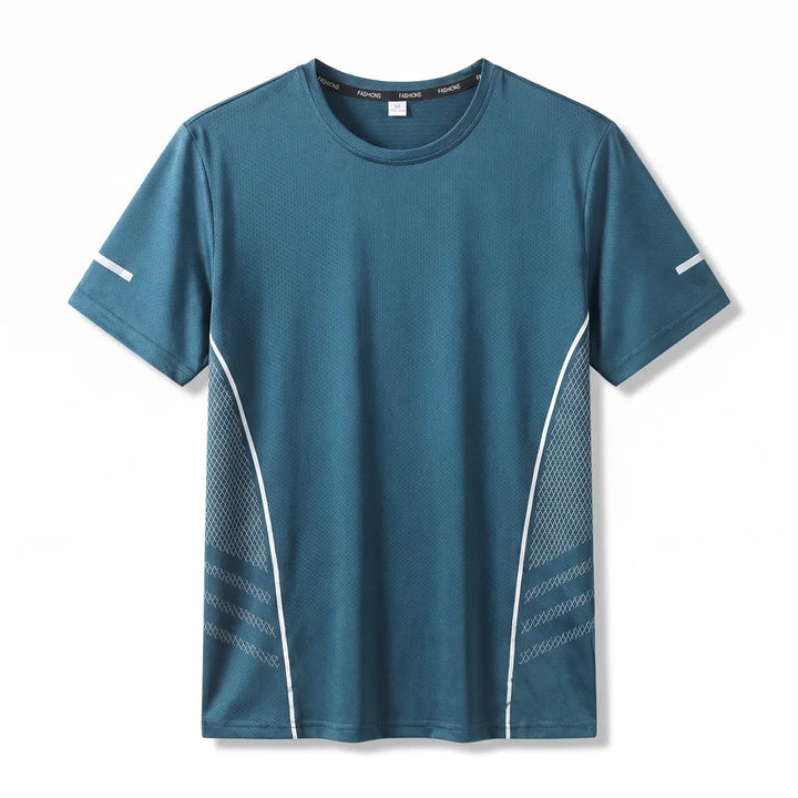 Ryan Quick-Dry T-Shirt - Color:Misty Blue ;Size:S