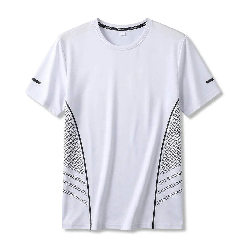 Ryan Quick-Dry T-Shirt - Color:White ;Size:S