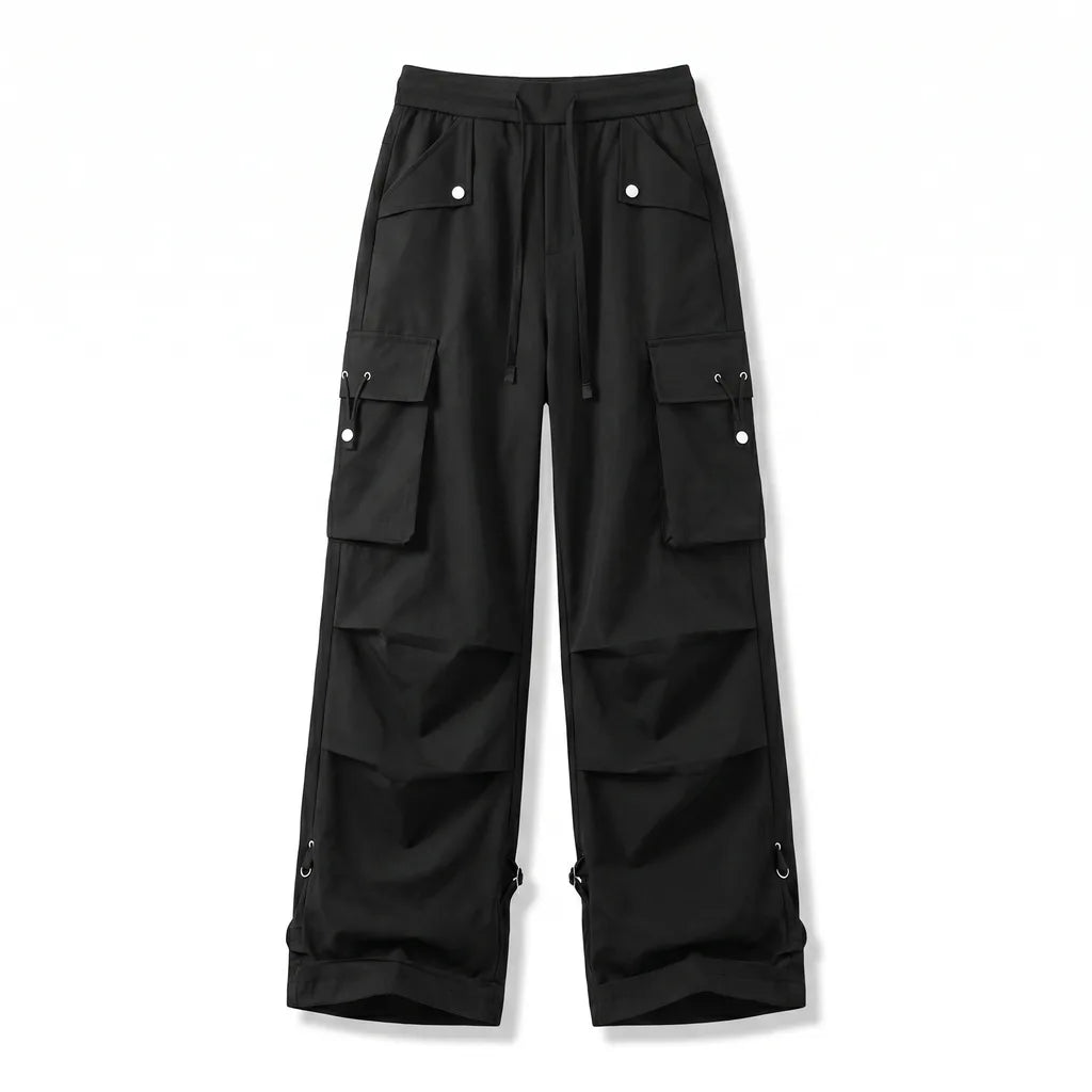 Saira Cargo Trousers - Color:Black;Size:XS
