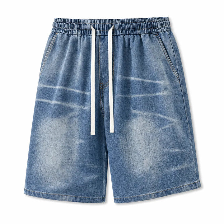 Sami Denim Shorts - Color:Blue;Size:29