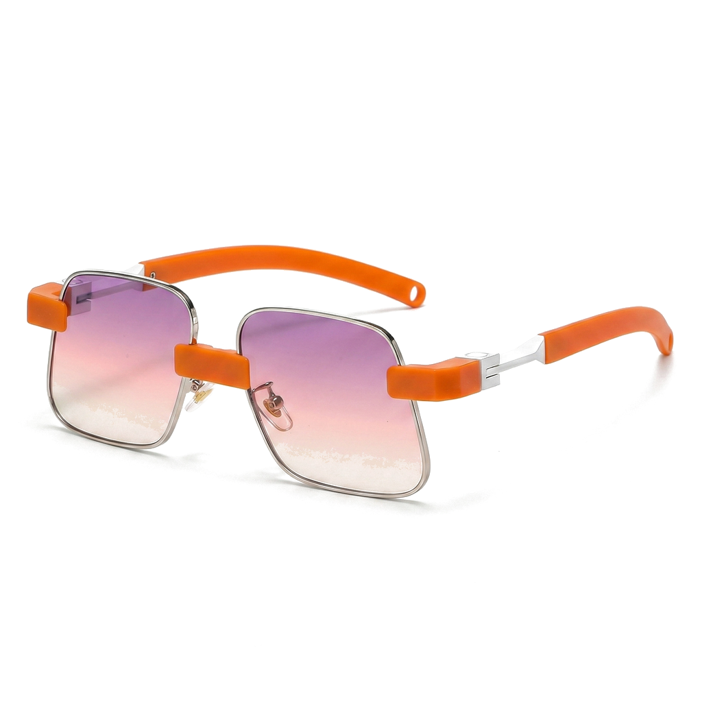 Sandra Geometric Shades - Color:Orange/Gradient Pink