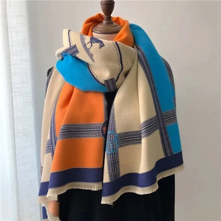 Oversized Floral Scarve Multicolor2.webp