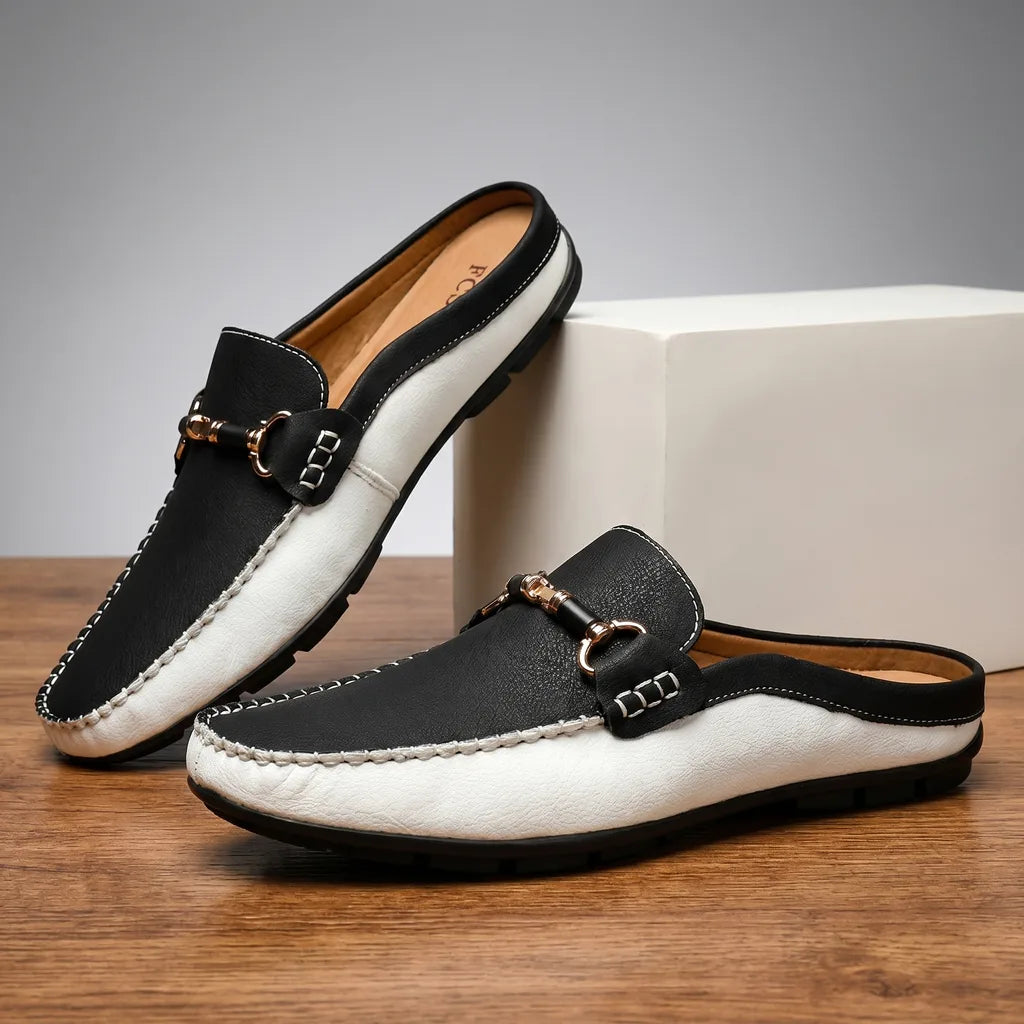 Sebastian Slip-On  Loafers  - Color:Black;Size:38