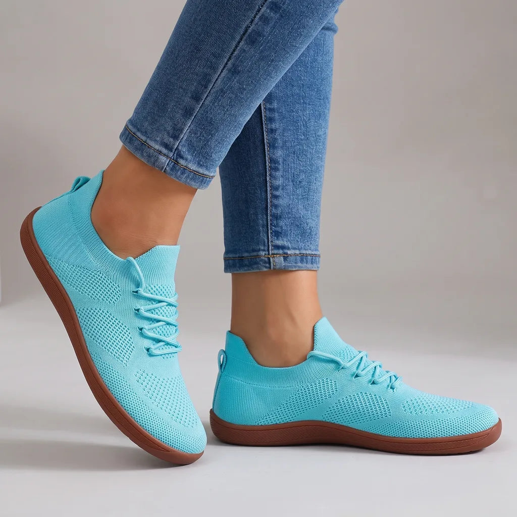Seren Barefoot Sneakers - Color:Blue;Size:36