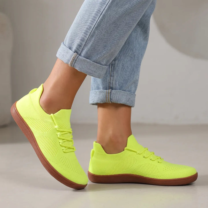 Seren Barefoot Sneakers - Color:Green;Size:36