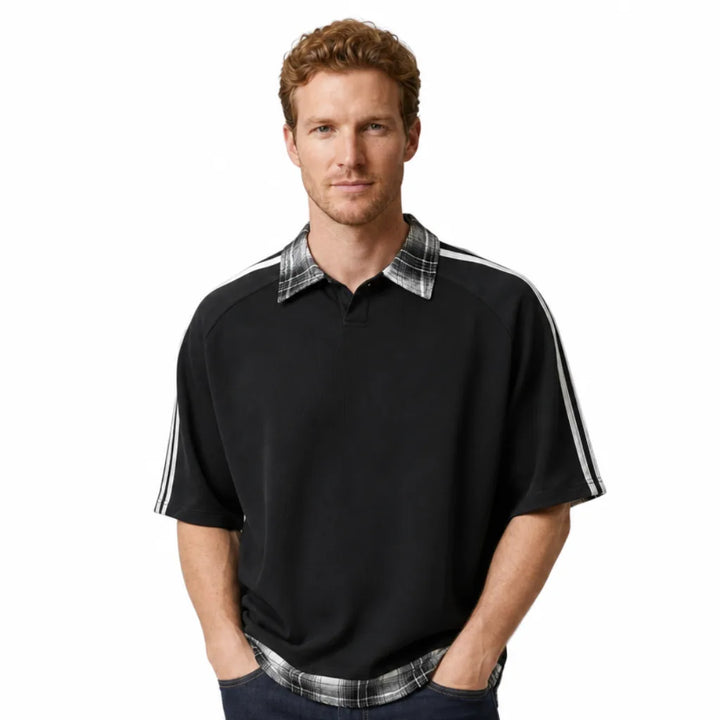 Men's Seymour Textured Polo Shirt