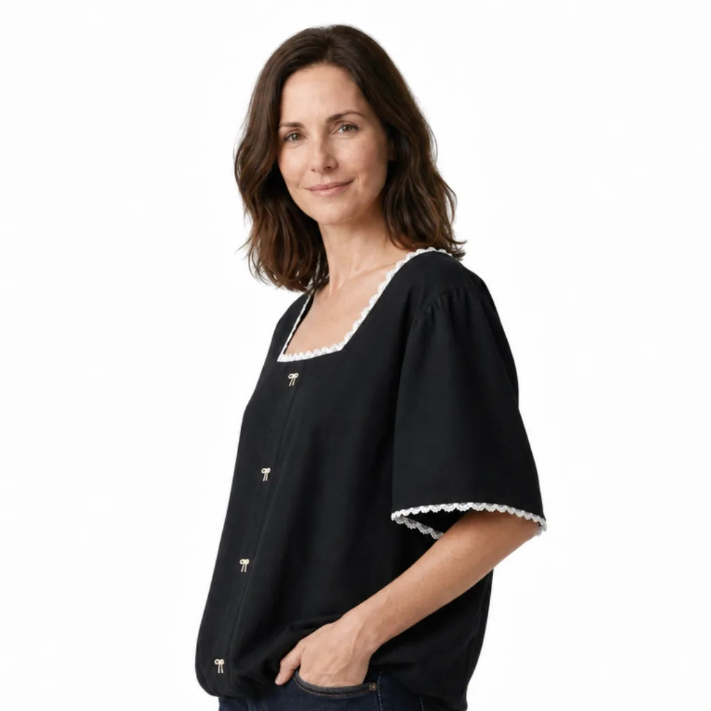 Bennett Cotton Oversized T-Shirt