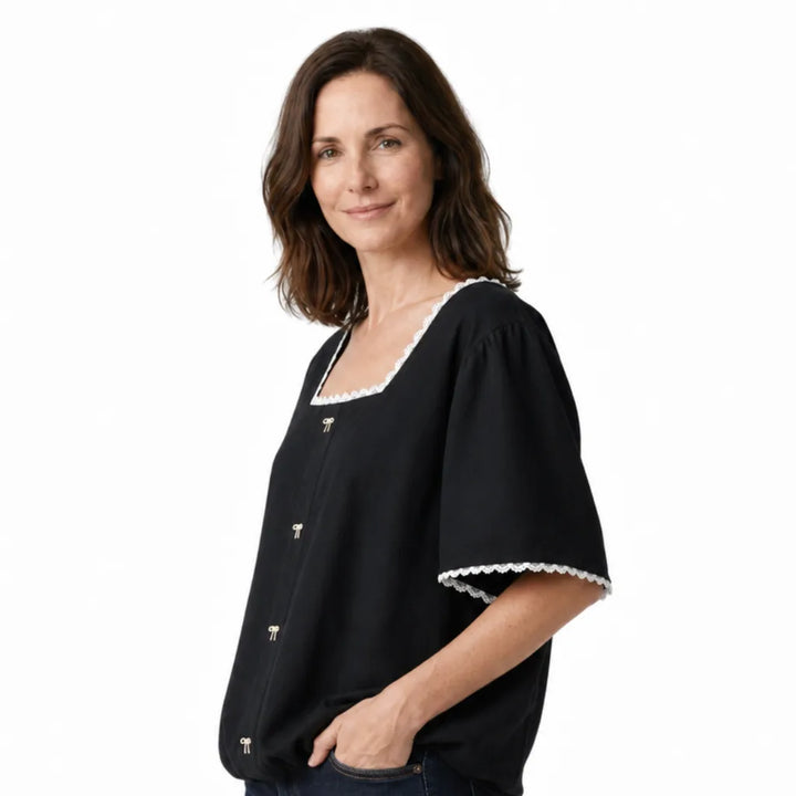 Bennett Cotton Oversized T-Shirt