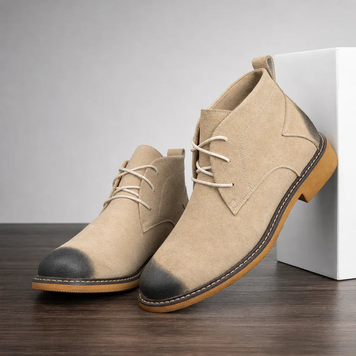 Shaun Chukka Boots - Color:Beige;Size:38