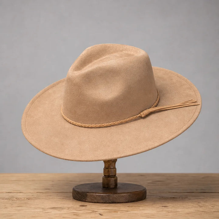 Sienna Fedora - Color:Beige