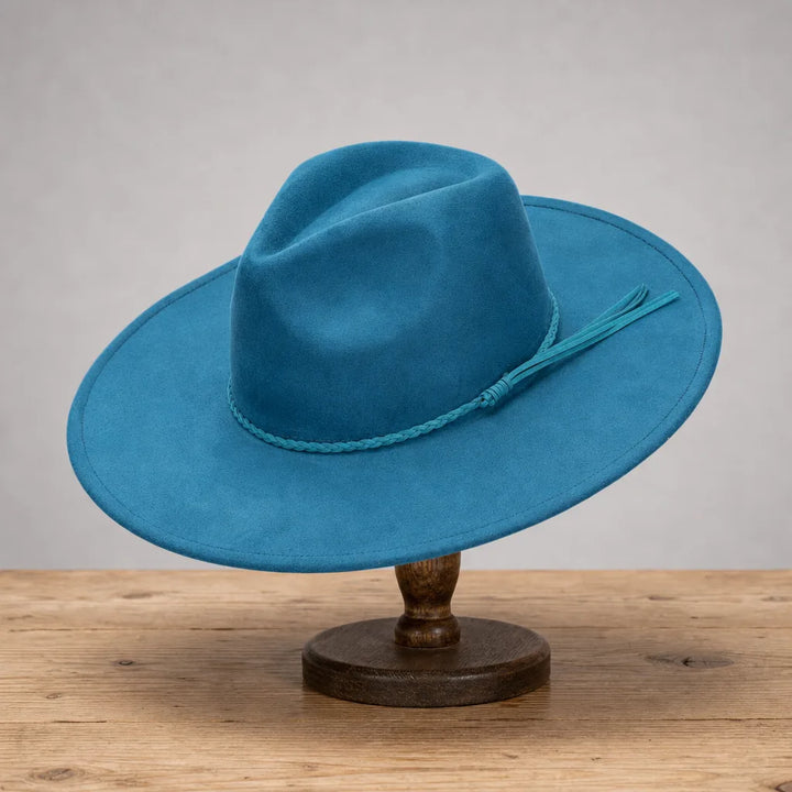 Sienna Fedora - Color:Blue
