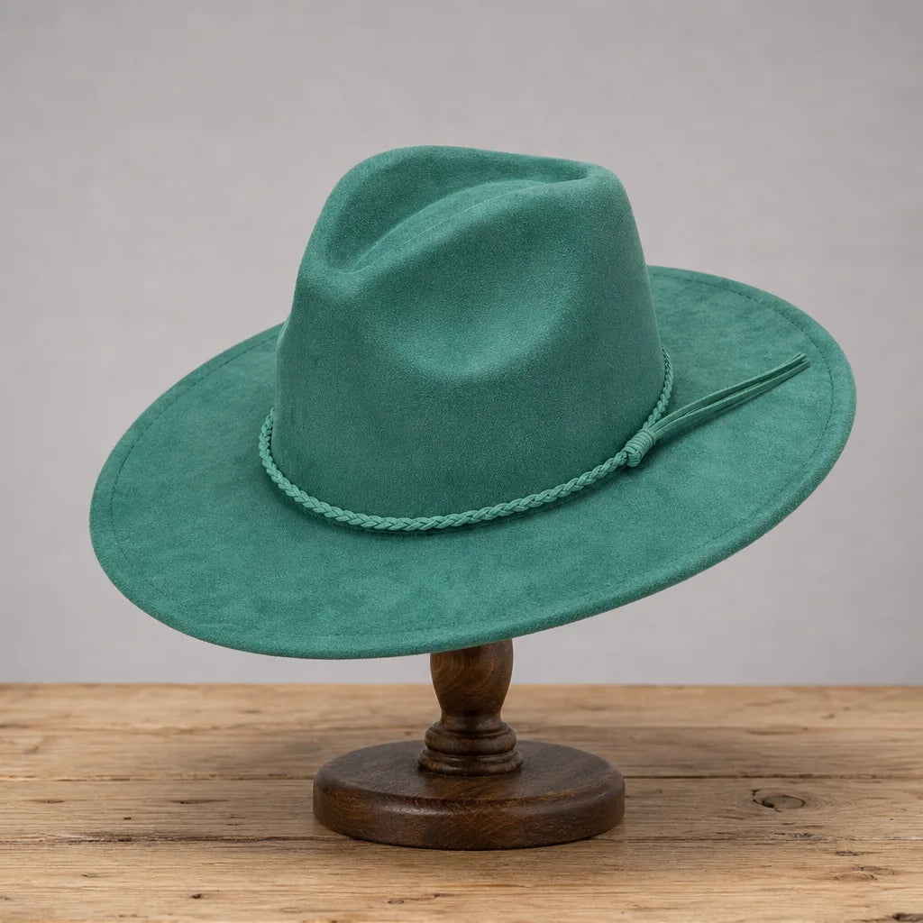 Sienna Fedora - Color:Green