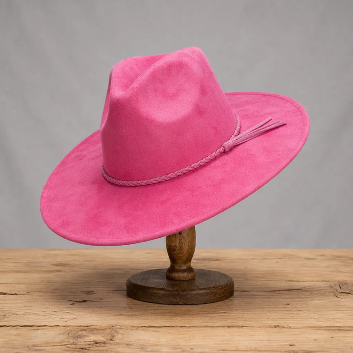 Sienna Fedora - Color:Purple