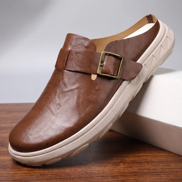 Men's Silas Leather Buckle Sandals