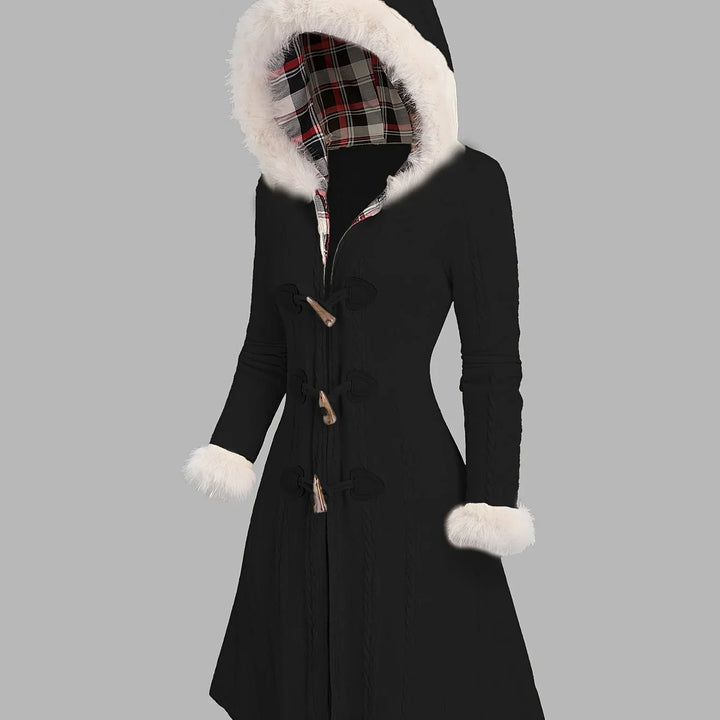 Women's Fur-Trimmed Trench Coat.webp