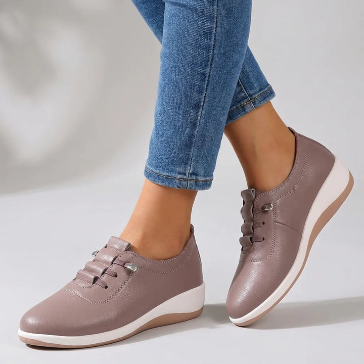 Skye Slip-On Loafers - Color:Rose;Size:35