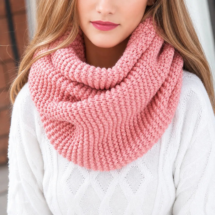 Women's Pink Sofia | Women's Warm Infinity Winter Scarve -No match