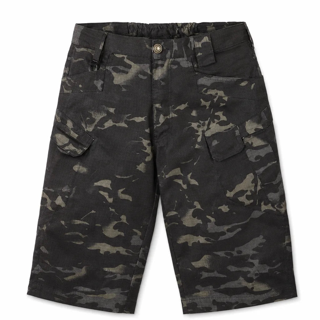 Sonny Tactical Shorts - Color:Night Camouflage;Size:XS