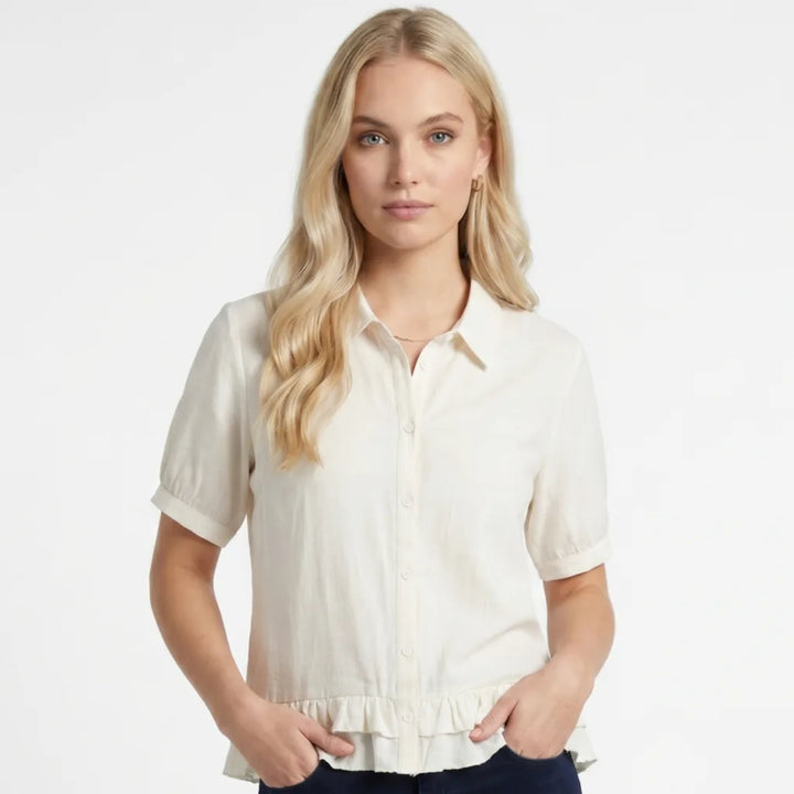 Women's Burke Flounce Hem Shirt