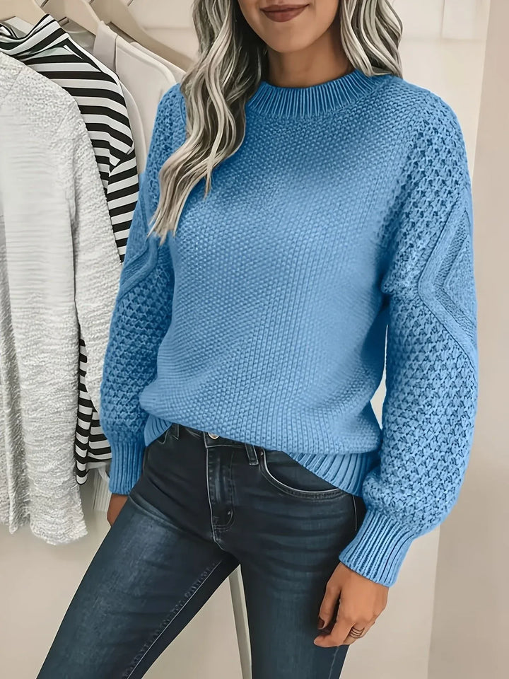 Women's Sophie | Women's Cable Knit Lantern Sweater