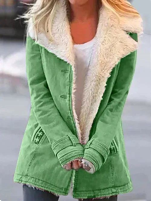 Sophie | Women's Thermal Jacket - Color:Green;Size:XS