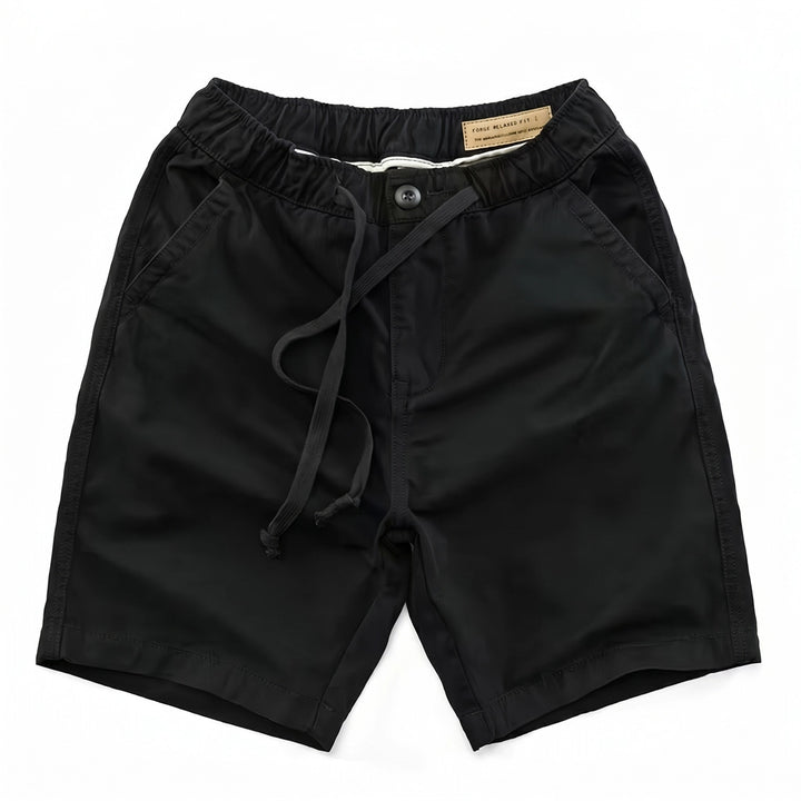 Stamford Vintage Straight Shorts - Color:Black;Size:XS