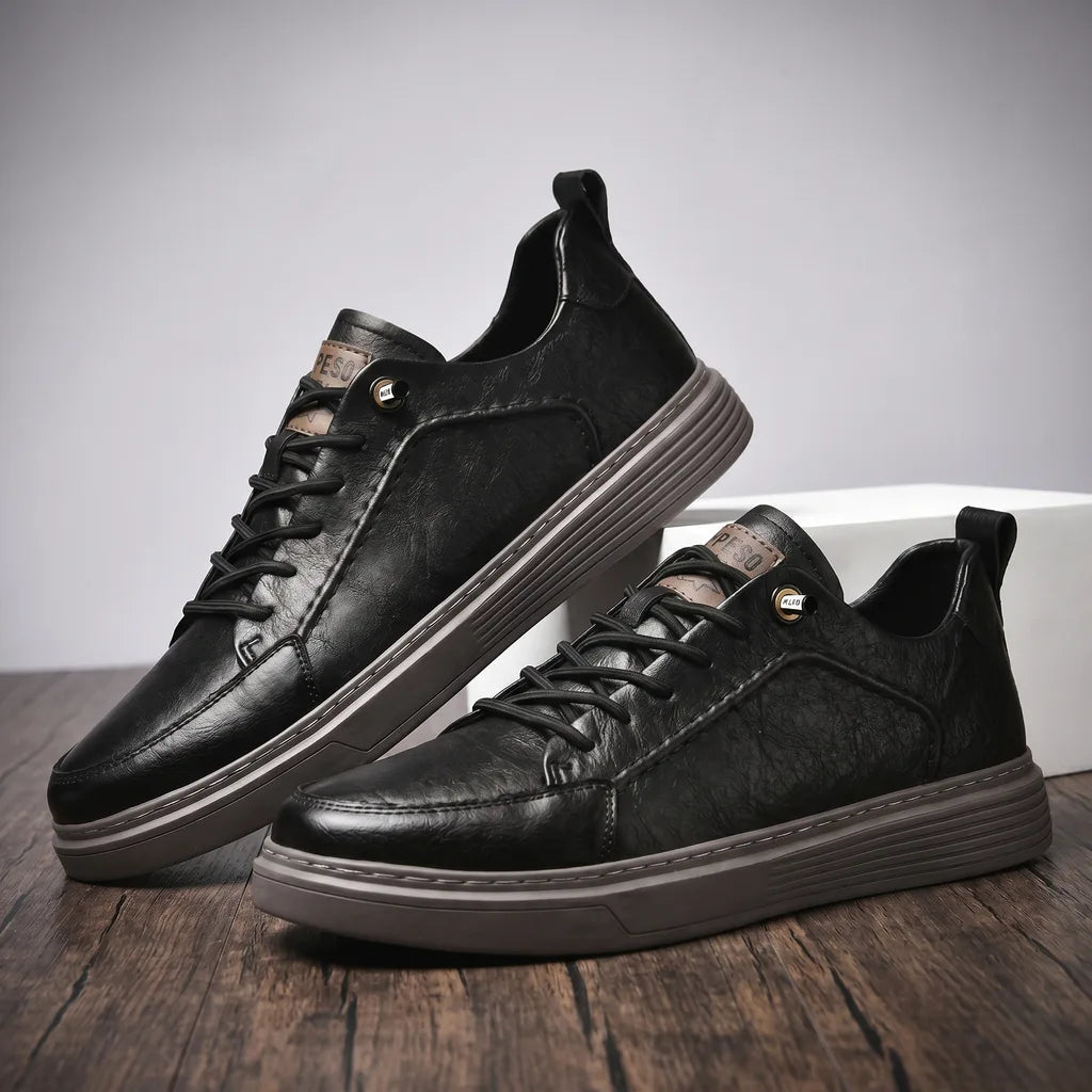 Stanley Low-Top Sneakers - Color:Black;Size:38