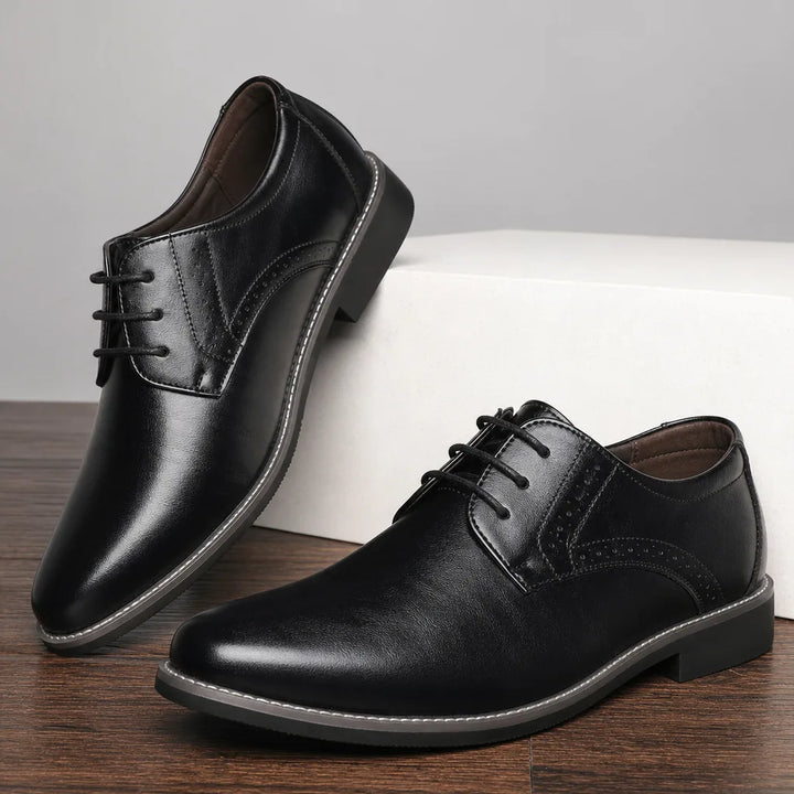 Men's Emmeline Pointed Brogue Derbies