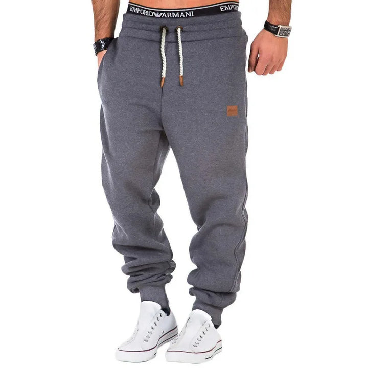 Stuart | Men's Casual Comfort Sweatpants - Size:XS;Color:Dark Gray