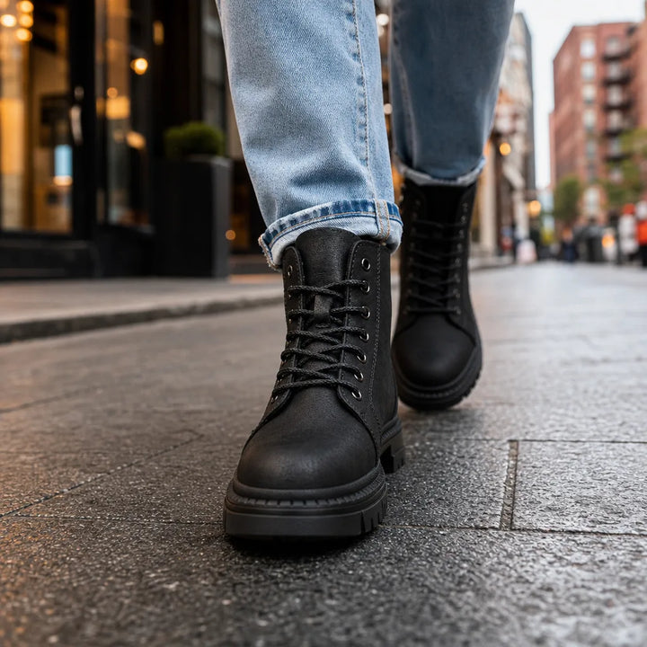 Men's Black Sullivan High-Top Boots