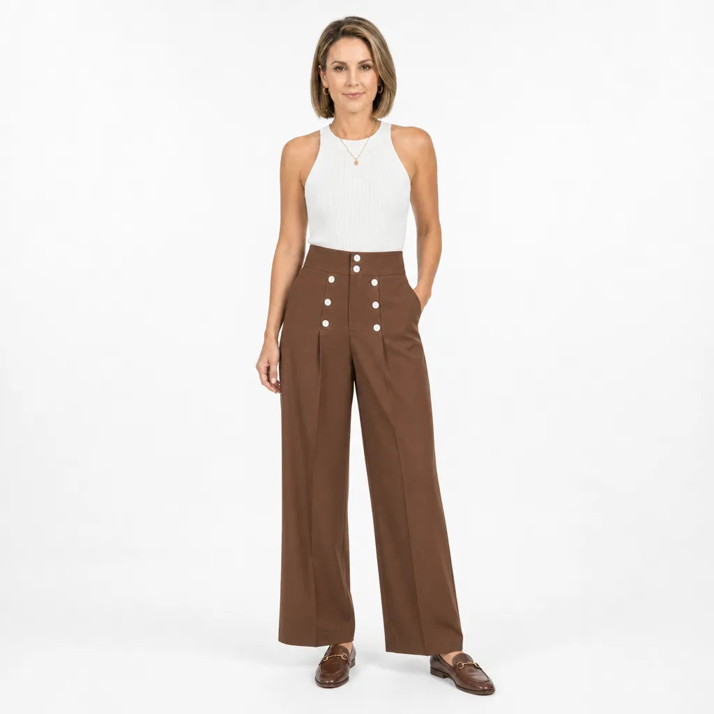 Women's Dunham High-Rise Wide-Leg Pants