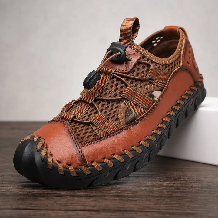 Men's Brown Jessup Men's Closed-Toe Sandals