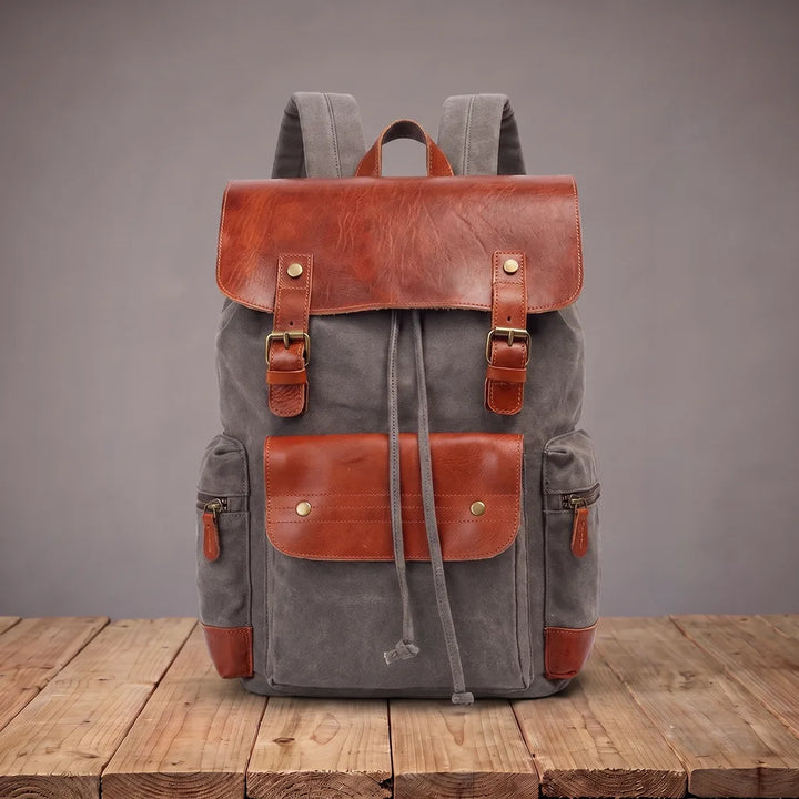 Talbot | Men's Travel Laptop Backpack - Color:Gray