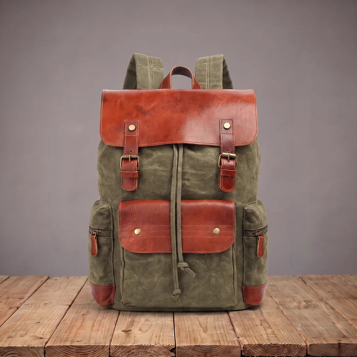 Talbot | Men's Travel Laptop Backpack - Color:Green