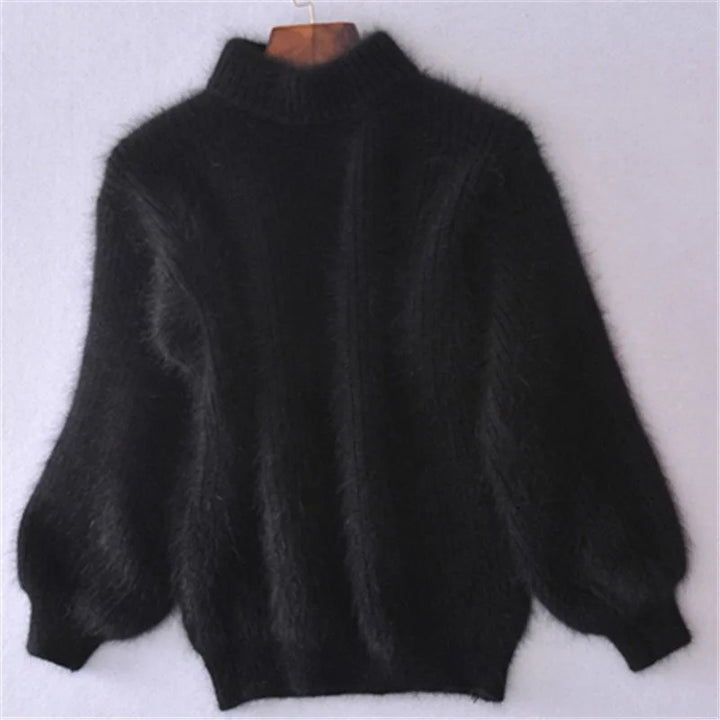 Tallulah | Women's Cozy Knit Sweater - Size:XS;Color:Black