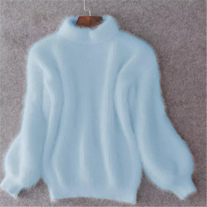 Tallulah | Women's Cozy Knit Sweater - Size:XS;Color:Blue