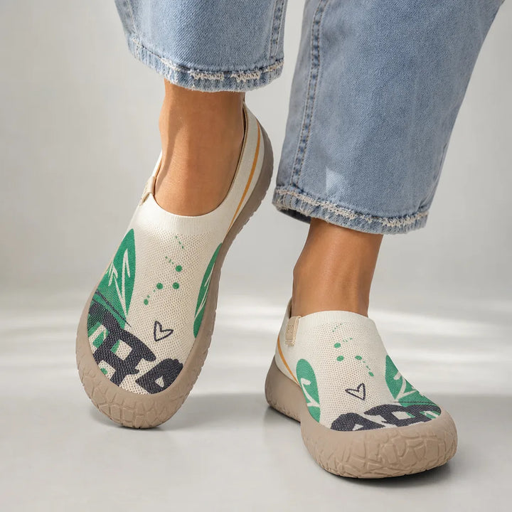 Tamsin | Orthopedic Slip-Ons for Women - Color:Beige;Size:36