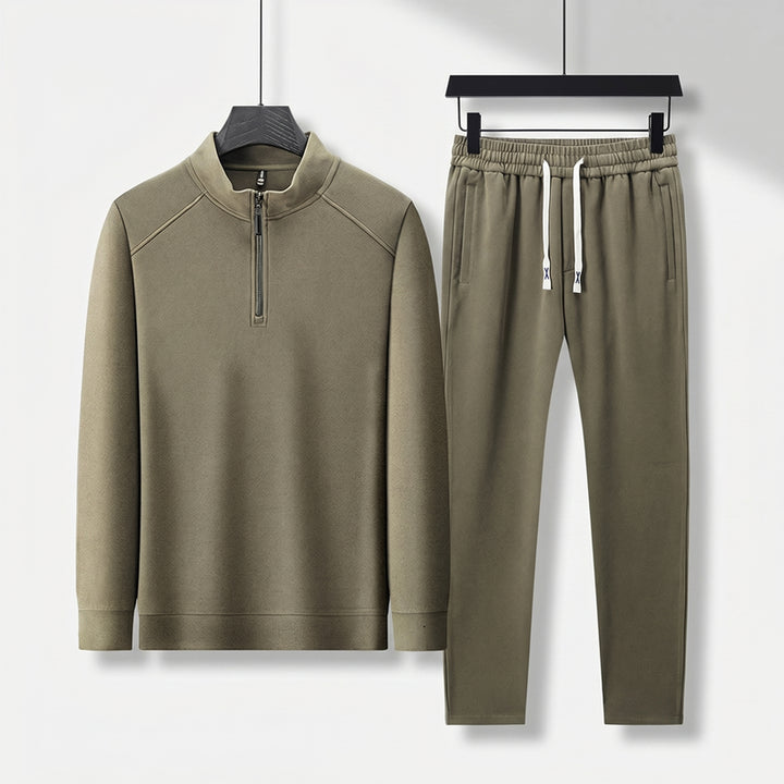 Terence Active Tracksuit - Color:Army Green;Size:M