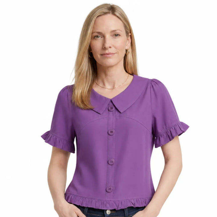 Women's Lawrence Doll Collar Blouse