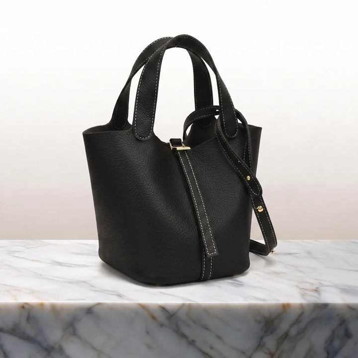 Women's Black Whitcomb Bucket Bag Set